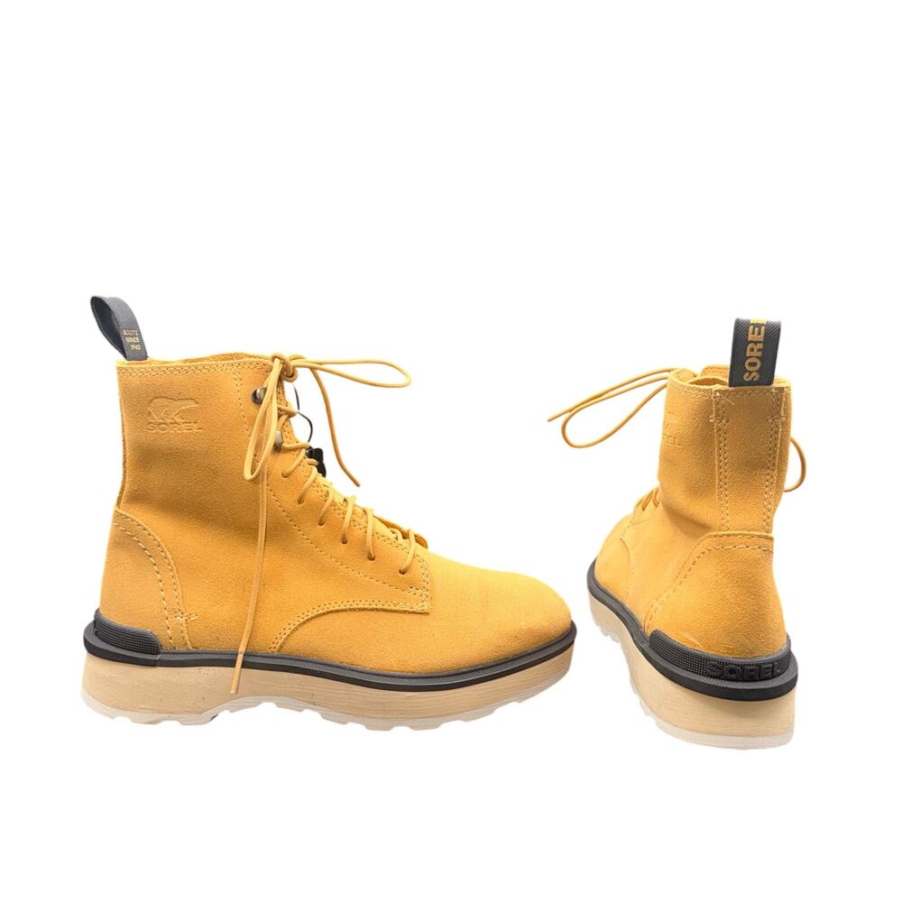 Sorel Women’s Size 8 Waterproof Suede Lace Up Ankle Boots Wheat NWOT